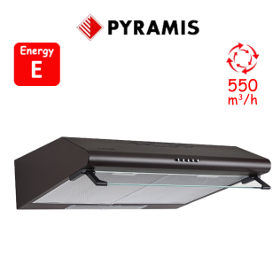 ΑΠΟΡΡΟΦΗΤΗΡΑΣ 60cm PYRAMIS ESSENTIAL ΕΛΕΥΘΕΡΟΣ ΚΑΦΕ 2 ΜΟΤΕΡ