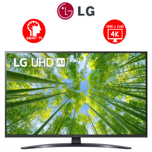 ΤΗΛΕΟΡΑΣΗ LG IPS LED 43UQ81006LB 4K SMART TV ΕΛΛΗΝΙΚΗΣ ΑΝΤΙΠΡΟΣΩΠΕΙΑΣ
