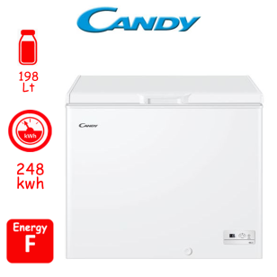 ΚΑΤΑΨΥΚΤΗΣ CANDY CHAE 2032F ΗΛΕΚΤΡΟΝΙΚΟΣ 198 Lt ΕΛΛΗΝΙΚΗΣ ΑΝΤΙΠΡΟΣΩΠΕΙΑΣ