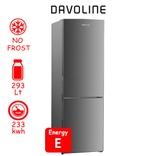 ΨΥΓΕΙΟΚΑΤΑΨΥΚΤΗΣ DAVOLINE CSNF 300E IX ΙΝΟΧ ΕΛΛΗΝΙΚΗΣ ΑΝΤΙΠΡΟΣΩΠΕΙΑΣ