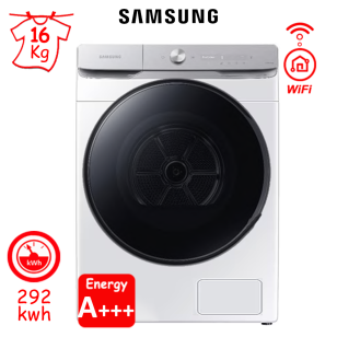 ΣΤΕΓΝΩΤΗΡΙΟ SAMSUNG DV16DG8600BWU4 (16Kg) ΕΛΛΗΝΙΚΗΣ ΑΝΤΙΠΡΟΣΩΠΕΙΑΣ ME WiFi