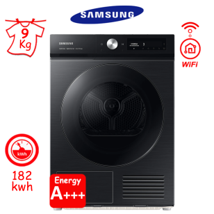 ΣΤΕΓΝΩΤΗΡΙΟ SAMSUNG DV90BB7445GB/S6 (9Kg) ΕΛΛΗΝΙΚΗΣ ΑΝΤΙΠΡΟΣΩΠΕΙΑΣ ME WiFi