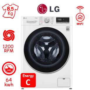 ΠΛΥΝΤΗΡΙΟ ΡΟΥΧΩΝ LG F2WV5S8S0E (8.5Kg / 1200RPM) SLIM ΕΙΔΙΚΩΝ ΔΙΑΣΤΑΣΕΩΝ ΕΛΛΗΝΙΚΗΣ ΑΝΤΙΠΡΟΣΩΠΕΙΑΣ ΝΕΟ