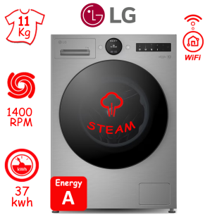ΠΛΥΝΤΗΡΙΟ ΡΟΥΧΩΝ LG F4X7511TSB (11Kg / 1400RPM) ΕΛΛΗΝΙΚΗΣ ΑΝΤΙΠΡΟΣΩΠΕΙΑΣ ΝΕΟ ΜΟΝΤΕΛΟ