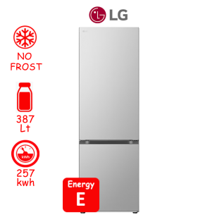 ΨΥΓΕΙΟΚΑΤΑΨΥΚΤΗΣ LG GBV22L0EPY INOX SILVER ΕΛΛΗΝΙΚΗΣ ΑΝΤΙΠΡΟΣΩΠΕΙΑΣ