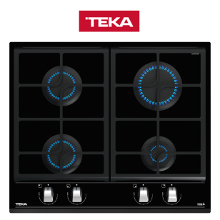 ΕΣΤΙΑ ΕΝΤΟΙΧΙΖΟΜΕΝΗ ΑΕΡΙΟΥ TEKA GZC 64300 XBA BK CERAMIC GLASS