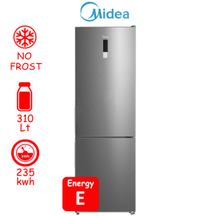 ΨΥΓΕΙΟΚΑΤΑΨΥΚΤΗΣ MIDEA MDRB424FGE02OE ΙΝΟΧ ΕΛΛΗΝΙΚΗΣ ΑΝΤΙΠΡΟΣΩΠΕΙΑΣ
