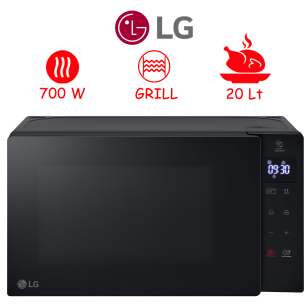 ΦΟΥΡΝΟΣ ΜΙΚΡΟΚΥΜΑΤΩΝ LG MH6032GAS NeoChef Slim 20Lt ΜΑΥΡΟΣ ΕΛΛΗΝΙΚΗΣ ΑΝΤΙΠΡΟΣΩΠΕΙΑΣ