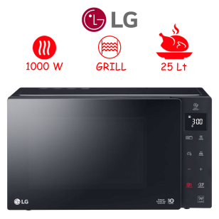 ΦΟΥΡΝΟΣ ΜΙΚΡΟΚΥΜΑΤΩΝ LG MH6535GIB NeoChef Slim 25Lt ΜΑΥΡΟΣ ΕΛΛΗΝΙΚΗΣ ΑΝΤΙΠΡΟΣΩΠΕΙΑΣ