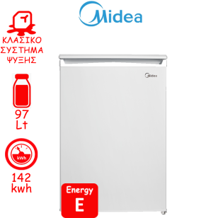 ΨΥΓΕΙΟ ΜΟΝΟΠΟΡΤΟ MIDEA MDRD168FGE01