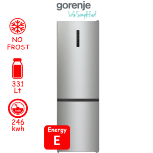 ΨΥΓΕΙΟΚΑΤΑΨΥΚΤΗΣ GORENJE NRK6202AXL4 - 736286 ΕΛΛΗΝΙΚΗΣ ΑΝΤΙΠΡΟΣΩΠΕΙΑΣ