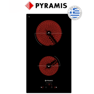 ΕΣΤΙΑ ΕΝΤΟΙΧΙΖΟΜΕΝΗ ΚΕΡΑΜΙΚΗ DOMINO PYRAMIS PHC32230FMB/01 - 174020014 ΕΛΛΗΝΙΚΗΣ ΚΑΤΑΣΚΕΥΗΣ