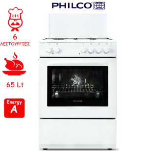 ΚΟΥΖΙΝΑ ΕΛΕΥΘΕΡΗ ΑΕΡΙΟΥ PHILCO ETG 6131W