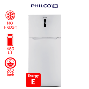 ΨΥΓΕΙΟ ΔΙΠΟΡΤΟ PHILCO PRF-531WE ΛΕΥΚΟ NO FROST ΕΛΛΗΝΙΚΗΣ ΑΝΤΙΠΡΟΣΩΠΕΙΑΣ