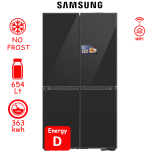 ΨΥΓΕΙΟ ΝΤΟΥΛΑΠΑ SAMSUNG RM90F67CECEF 4 ΘΥΡΩΝ ΜΕ ΔΕΥΤΕΡΗ ΠΟΡΤΑ SHOWCASE ME BEVERAGE CENTER KAI WiFi - ΕΛΛΗΝΙΚΗΣ ΑΝΤΙΠΡΟΣΩΠΕΙΑΣ