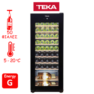ΣΥΝΤΗΡΗΤΗΣ ΚΡΑΣΙΩΝ TEKA RV 500 B ΓΙΑ 50 ΦΙΑΛΕΣ