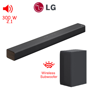 HOME CINEMA SOUND BAR LG S40Q 300W 2.1 ΜΕ ΑΣΥΡΜΑΤΟ SUB ΕΛΛΗΝΙΚΗΣ ΑΝΤΙΠΡΟΣΩΠΕΙΑΣ