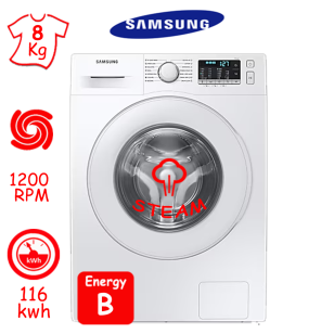ΠΛΥΝΤΗΡΙΟ ΡΟΥΧΩΝ SAMSUNG WW80TA026TT (8Kg / 1200RPM)  ΕΛΛΗΝΙΚΗΣ ΑΝΤΙΠΡΟΣΩΠΕΙΑΣ