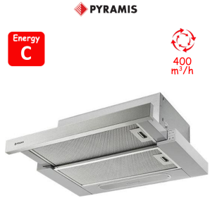 ΑΠΟΡΡΟΦΗΤΗΡΑΣ 60cm PYRAMIS TURBO SLIM PRO 60 cm ΣΥΡΟΜΕΝΟΣ - 065313301