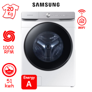 ΠΛΥΝΤΗΡΙΟ ΡΟΥΧΩΝ SAMSUNG WF20DG8650BWU4 (20Kg / 1000RPM) ΕΛΛΗΝΙΚΗΣ ΑΝΤΙΠΡΟΣΩΠΕΙΑΣ ΝΕΟ ΜΟΝΤΕΛΟ