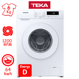 ΠΛΥΝΤΗΡΙΟ ΡΟΥΧΩΝ TEKA WMK 10620 WH (6Kg / 1200RPM) SLIM ΕΙΔΙΚΩΝ ΔΙΑΣΤΑΣΕΩΝ ΕΛΛΗΝΙΚΗΣ ΑΝΤΙΠΡΟΣΩΠΕΙΑΣ