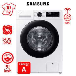ΠΛΥΝΤΗΡΙΟ ΡΟΥΧΩΝ SAMSUNG WW10FG5U34AE/LE (10Kg / 1400RPM) ΕΛΛΗΝΙΚΗΣ ΑΝΤΙΠΡΟΣΩΠΕΙΑΣ ΝΕΟ ΜΟΝΤΕΛΟ