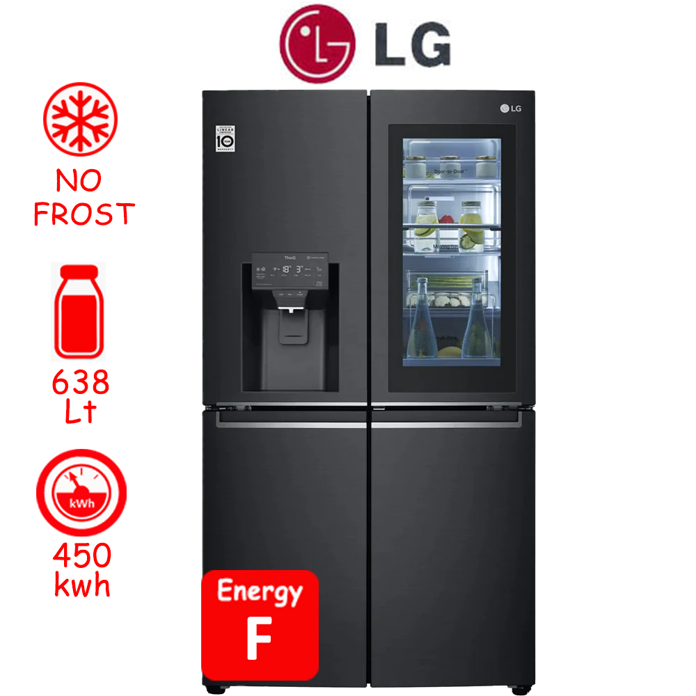 ΨΥΓΕΙΟΚΑΤΑΨΥΚΤΗΣ ΝΤΟΥΛΑΠΑ 4 ΘΥΡΩΝ LG GMX945MC9F DOOR IN DOOR