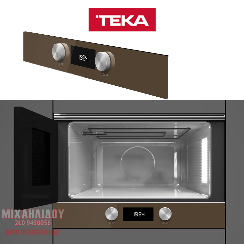 ΕΝΤΟΙΧΙΖΟΜΕΝΟΣ ΦΟΥΡΝΟΣ ΜΙΚΡΟΚΥΜΑΤΩΝ TEKA ML 8220 BIS L LB ΚΑΦΕ (LONDON BRICK BROWN) URBAN COLOR SERIES
