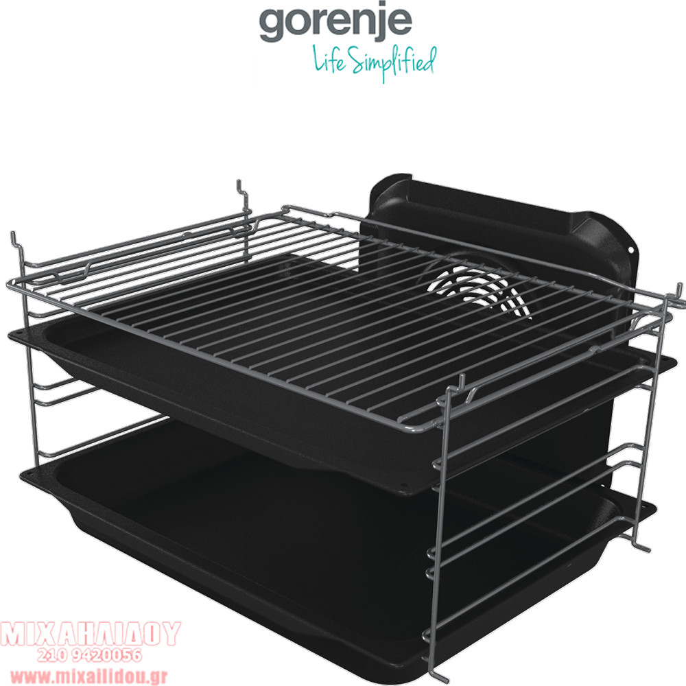 ΚΟΥΖΙΝΑ ΕΛΕΥΘΕΡΗ ΓΚΑΖΙΟΥ ΚΑΙ ΗΛΕΚΡΙΚΗ GORENJE GK6B43WD - 034076101 ΕΛΛΗΝΙΚΗΣ ΑΝΤΙΠΡΟΣΩΠΕΙΑΣ