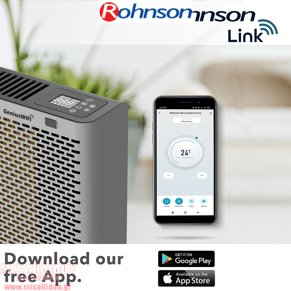 ΘΕΡΜΟΠΟΜΠΟΣ MICA ROHNSON R-083 GENIUS WIFI